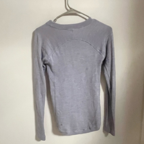 Lululemon Sit In Lotus Sweater Heathered Lavender Dust - Picture 7 of 8